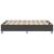 vidaXL Boxspring ágy, szürke, kárpitozott, 180x200 cm 180771824