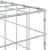 vidaXL Gabion 5 mm Dróttal és 5x5 cm Rácsos 950x100x50 cm 180797300