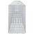 vidaXL Gabion 3,5 mm Dróttal és 5x2,5 cm Rácsos 400x30x50 cm 180801794