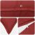 vidaXL Párna párnával HOUTEN 2 db Bordó Poliészter 180804138
