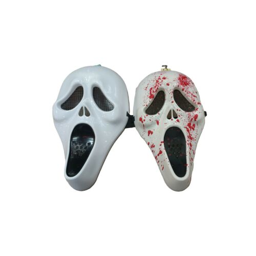 Halloweeni farsangi rácsos Sikoly álarc 180829220 - Jelmez felnőtteknek