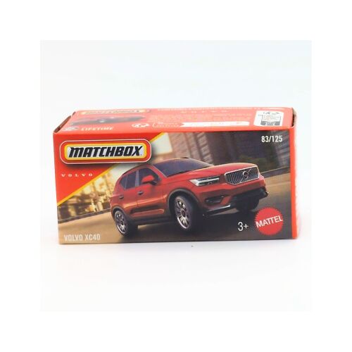 Volvo XC40 Matchbox modellautó piros D 180829417 - Autó és jármű