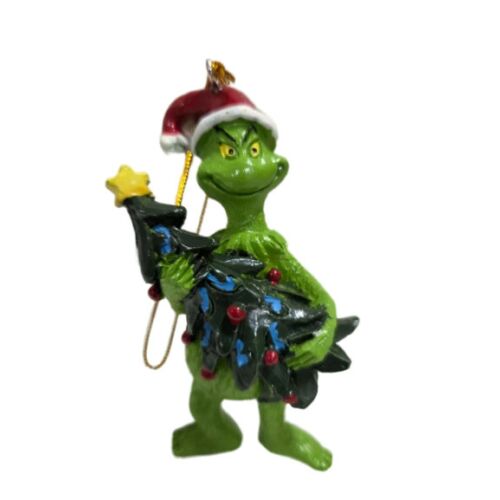 Grinch figura karácsonyfával poly 10cm 180846289 - Dekoráció