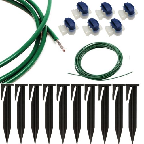 BASIC Határvezeték Javító Készlet 2,7 mm 12 m + 12 db + 6 db 180884346 - Fűnyíró kiegészítő