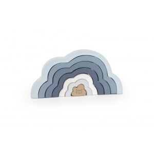 Label Label Fa Szivárvány Halmozható Játék - Kék