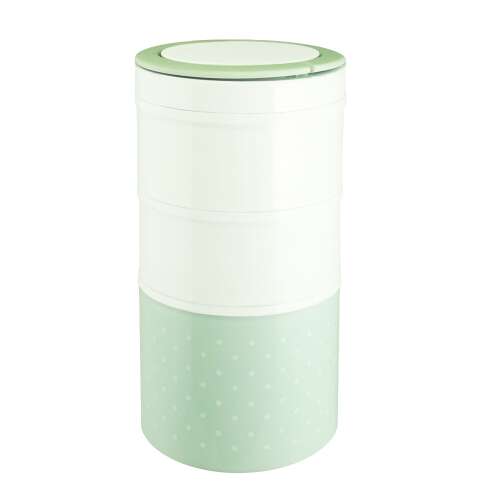 Victor 3-piece stainless steel food container, 2.2L, gray/white