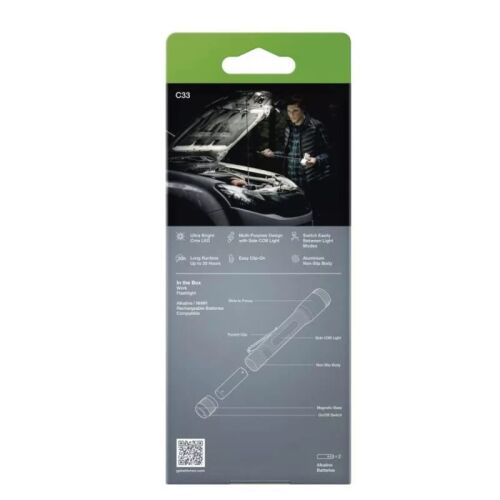 GP LED Zseblámpa C33 + 2× AA GP Ultra elem 180889824 - Lámpa és világítás