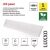 LED panel LUXXO 30 × 120 cm / 32 mm, 22 W, 3800 lm, sülly., semleges fehér, UGR 180891304