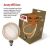 LED izzó DECO G130SRA / E27 / 4 W (22 W) / 220 lm / flame 180892443