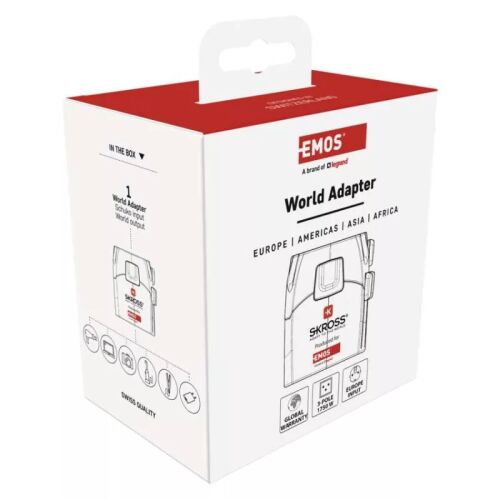 EMOS Utazó adapter P0056N fehér 180898796 - Dugvilla