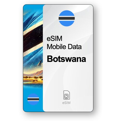 eSIM Botswana 20 GB, 15 napok 180916909 - SIM kártya