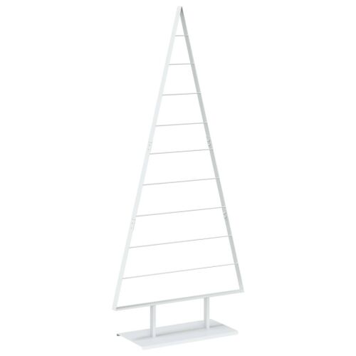 Fém karácsonyfa KUOPIO 210 cm Acél Fehér