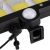 Napelemes LED reflektor halogén kerti lámpa 6500K IP65 mozgás- és alkonyérzékelővel DECRO LUMILED 180943108