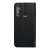 Black Xiaomi Redmi Note 8T flip case with magnetic closure