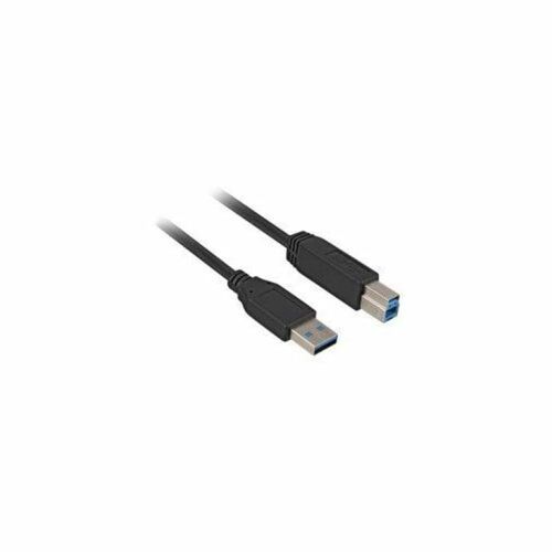 Kábel USB 3.2 Gen 1, USB-A Stecker > USB-B Stecker (fekete, 5 méter) 180960159 