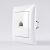 RJ45 Csatlakozóaljzat Kerettel OSTE JNH010-S WHITE 180986028