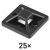 Öntapadó talp 3M 20×20, fekete, 25 szt 180989192