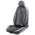 Ülésvédő - ergonomikus - AIR FLOW - fekete - WALSER 180995433