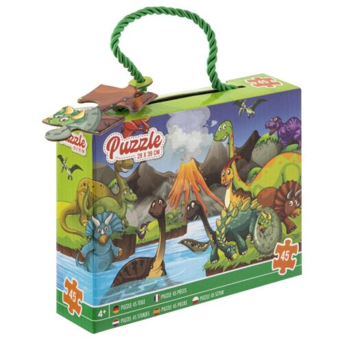 Dinoszaurusz Vulcano puzzle 45 db-os 181042236 - Játék