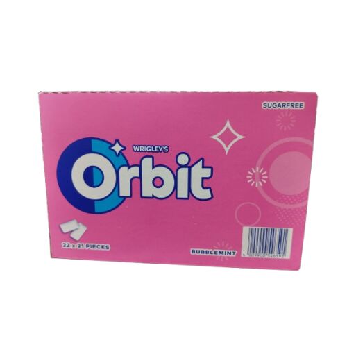 Orbit Bubblemint Gum 22x21 táska rózsaszín,