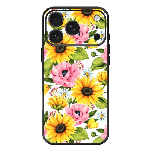 Napraforgó virág mintás -  Hello nyár - iPhone 17 Pro Max / 18 Pro Max MagSafe tok 181098868 - Telefontok