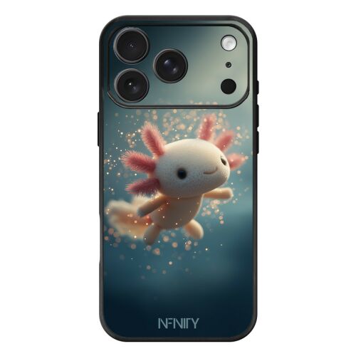 Tündéri plüss hatású Axolotl - iPhone 17 Pro Max / 18 Pro Max MagSafe tok 181099424 - Telefontok