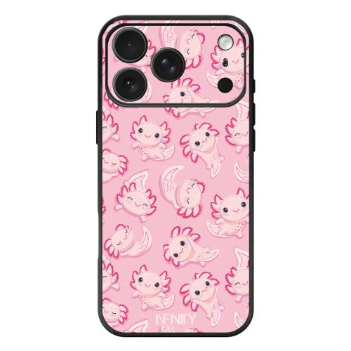 Tündéri rózsaszín Axolotl - iPhone 17 Pro Max / 18 Pro Max MagSafe tok 181099486 - Telefon