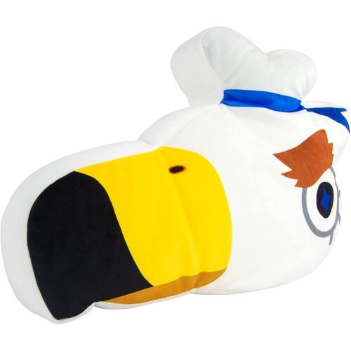 Animal Crossing Mega Gulliver plüss a TOMY-tól, hivatalosan licencelt Nintendo puha játék, oldalnézet fehér háttéren - Plüss