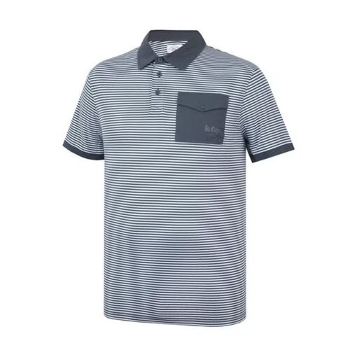 Lee Cooper férfi sötétszürke póló fehér csíkokkal, XL-es méret 181167924 - Férfi póló