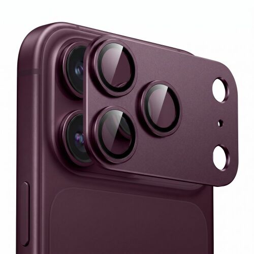 Tech-Protect kameravédő TECH-PROTECT CAMFULL FIT+ IPHONE 18 PRO MAX BURGUNDI 181197313 - Kijelzővédő fólia