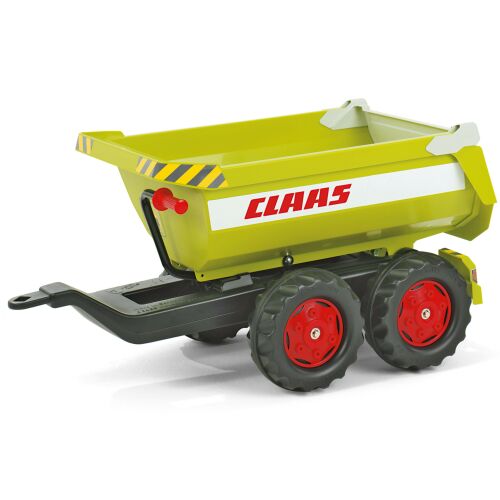 Rolly Toys rollyTrailer CLAAS félcső billenő pótkocsi 181198689 - Gyerekjármű kiegészítő