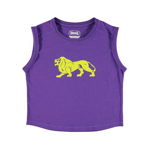 Lonsdale Boxy póló lányoknak, lila, 9-10 éves méret 181202362 - Gyerek trikó és atléta