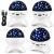 XY-890 LED csillagprojektor Bluetooth hangszóróval és USB töltéssel – fehér 181208574