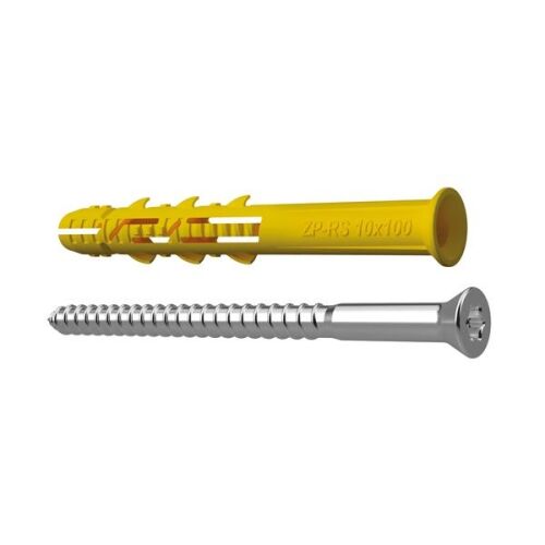 keretrögzítő dübel RS süllyesztett fejjel 10×80mm, 25db 181237181 - Kötőelem