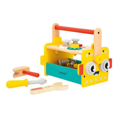 Janod BRICO'KIDS - robot szerszámosláda 181267495 - Babakonyha és játékkonyha, Babaház, Barkács játék, Indián sátor és Orvosos játék