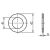 Standard lapos alátétek M16 horganyzott DIN 125 10 db 181290671