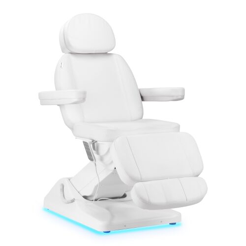 Elektromos kozmetikai fotel Sillon Luxury 3 motorral fehér 181306539 - Fodrászat és kozmetika