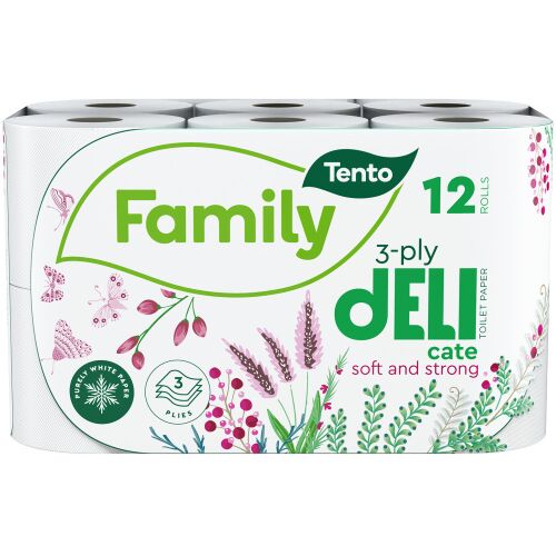 Tento Delicate 12 tekercses toalettpapír 181311427 