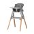 Chipolino Multi 4az1-ben etetőszék - charcoal 181321457