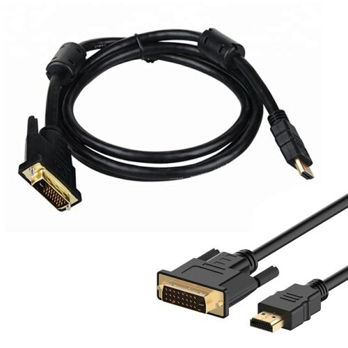 HDMI - DVI átalakító kábel 2m aranyozott 181367628 - Kábel és tartozék
