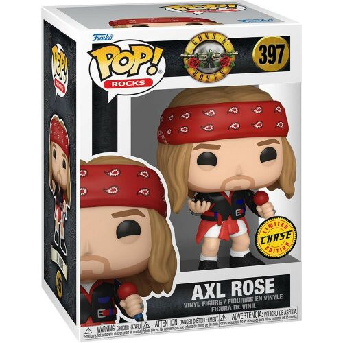Funko POP! Rocks: Guns N' Roses - Axel Rose (1992) (chase) figura #397 181373462 