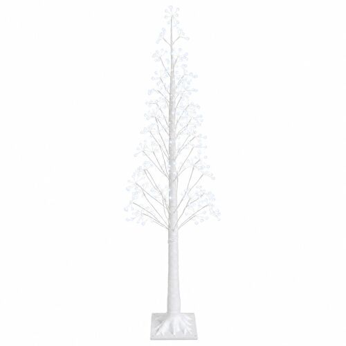 vidaXL Fehér Karácsonyi Csillagfény Fa 180cm 432 LED-del fehér háttérrel, beltéri és kültéri ünnepi dekorációhoz - Dekoráció