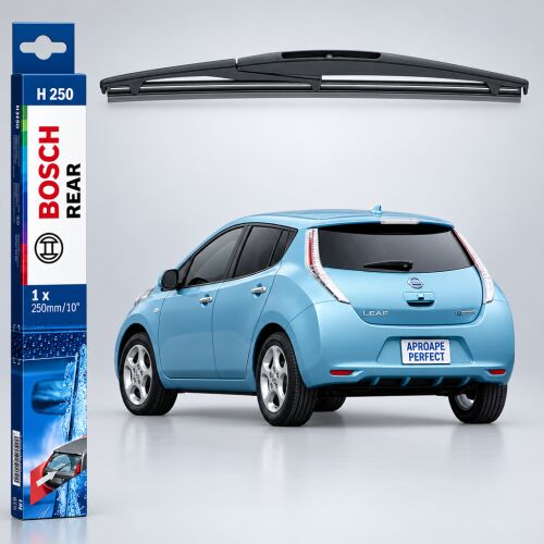 Ablaktörlő Nissan Leaf I ZE0 2010.10-től | Bosch H250 250 mm 181401054 - Autóalkatrész