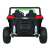 Hátulnézet a zöld Buggy ATV STRONG Racing kisautóról