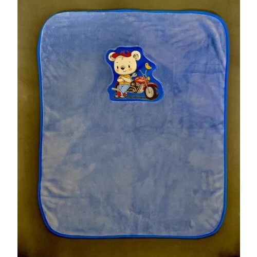 Baba takaró 70x90 kék/macis 181452506 