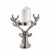 OH MY DEER gyertyartó szarvas 11 cm, ezüst 181481527