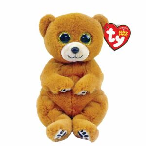 TY Beanie Babies Duncan Barna Medve Plüss - 15 cm