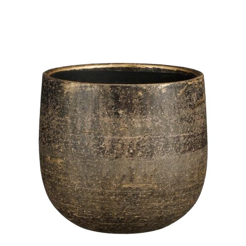 Virágcserép Mica Marcus 1155656, kerámia, Ø 21 cm, bronz 181486666 - Otthon és kert