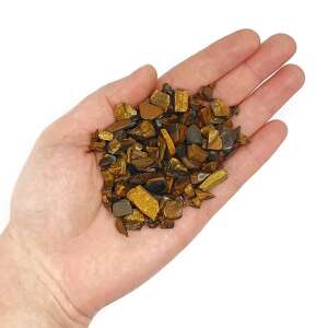 50g Tigrisszem Kristály Konfetti - Ásvány