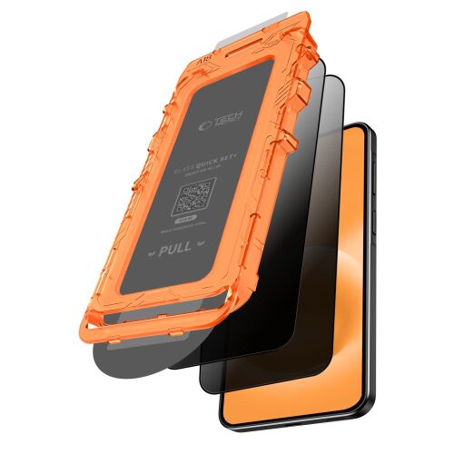 ADATVÉDŐ ÜVEG TECH-PROTECT QUICK SET SPY+ 2 DARABOS GALAXY A18 4G / 5G PRIVACY 181496106 - Mobiltelefon kiegészítő